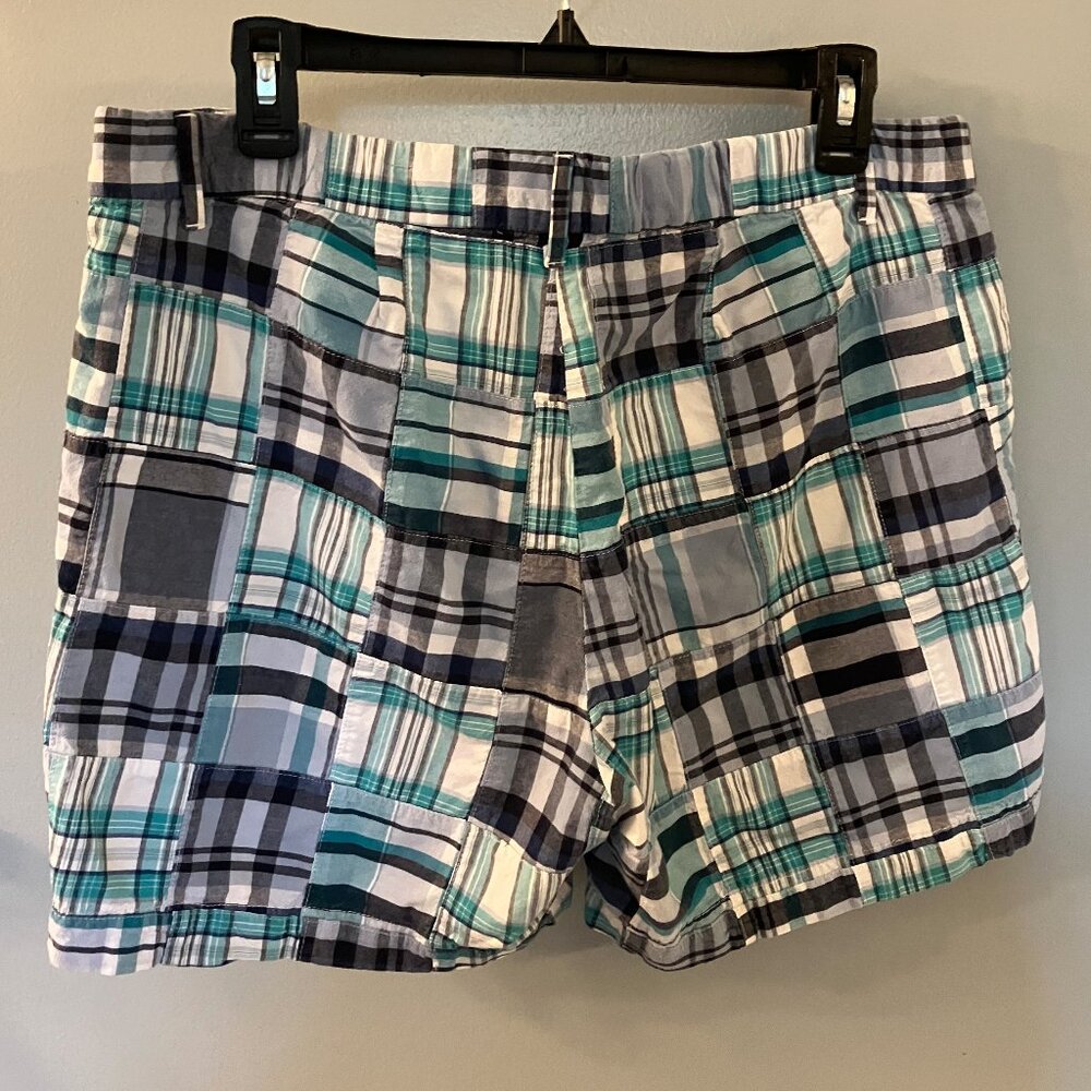 Croft & Barrow Womens Shorts Blue/Green/White Size 10 - Picture 6 of 6